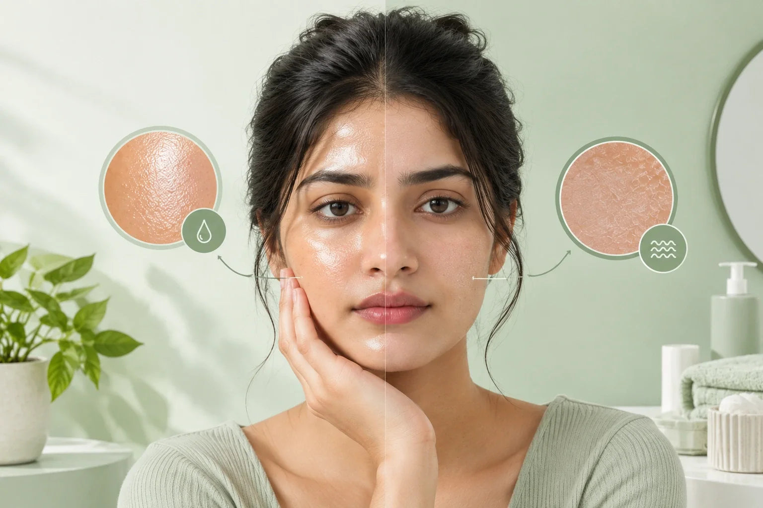 Can Oily Skin Be Dehydrated? How to Tell the Difference Between Oiliness and Lack of Moisture