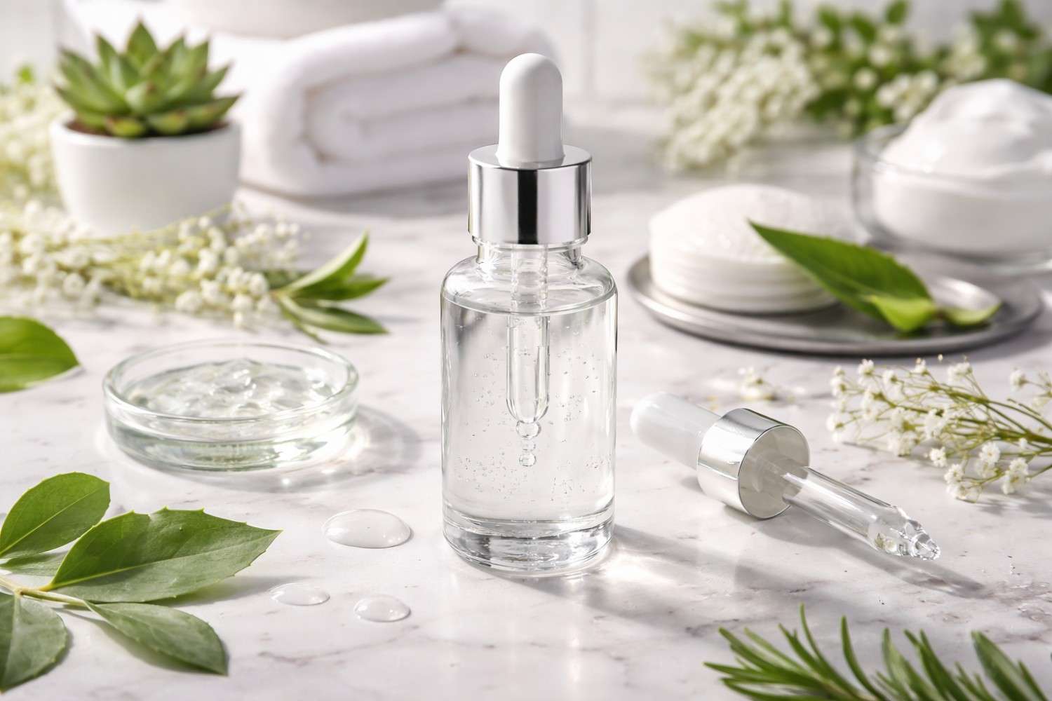 Niacinamide serum for acne-prone skin
