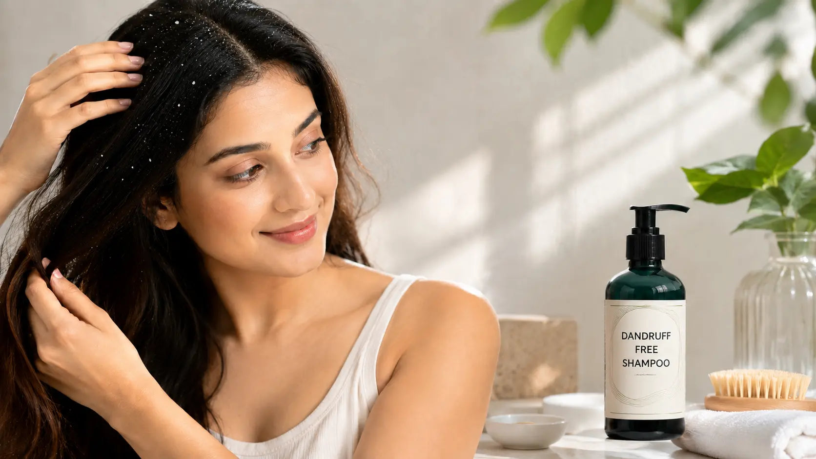 Henzocare Dandruff Free Shampoo for effective dandruff control and a healthier