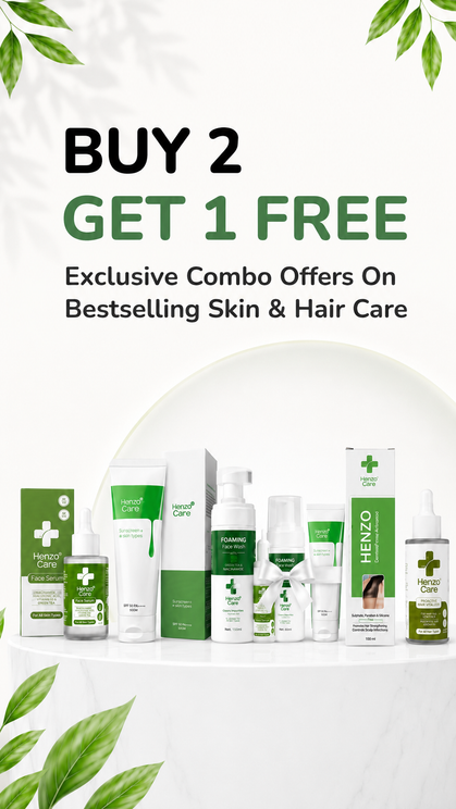 Buy 2 Get 1 Free offer on bestselling skin and hair care products