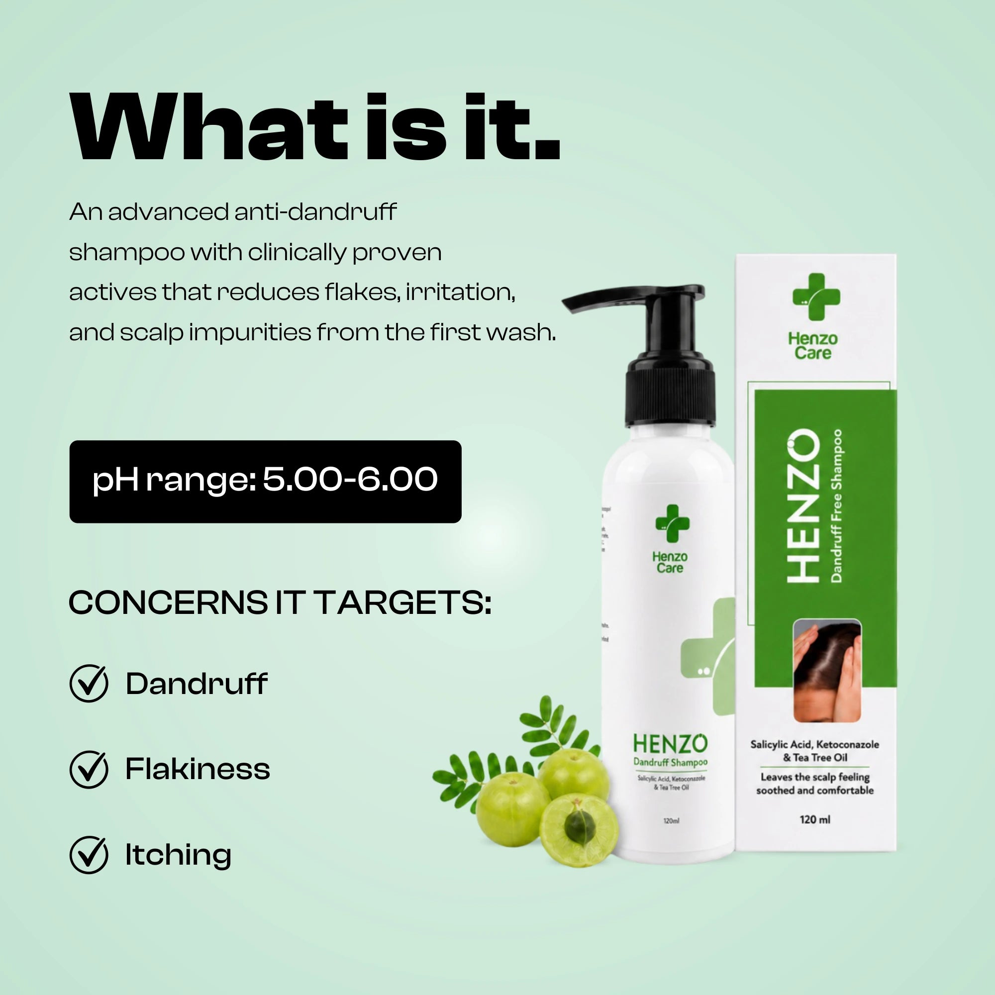 Henzo Care Dandruff-Free Shampoo