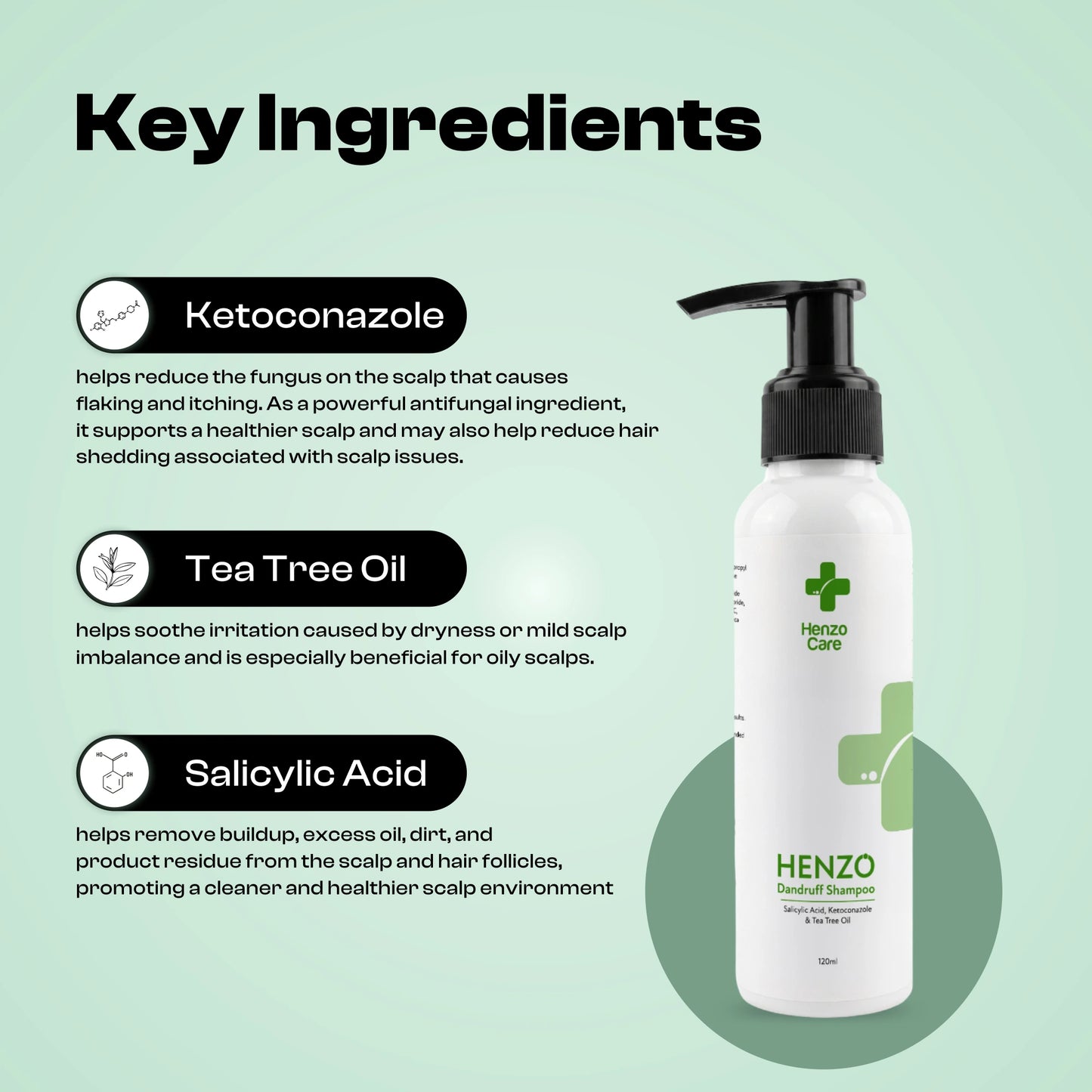 Henzo Care Dandruff-Free Shampoo